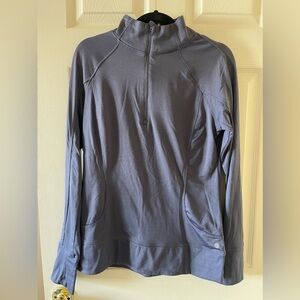 Apana Gray Half-Zip Pullover • Women’s medium